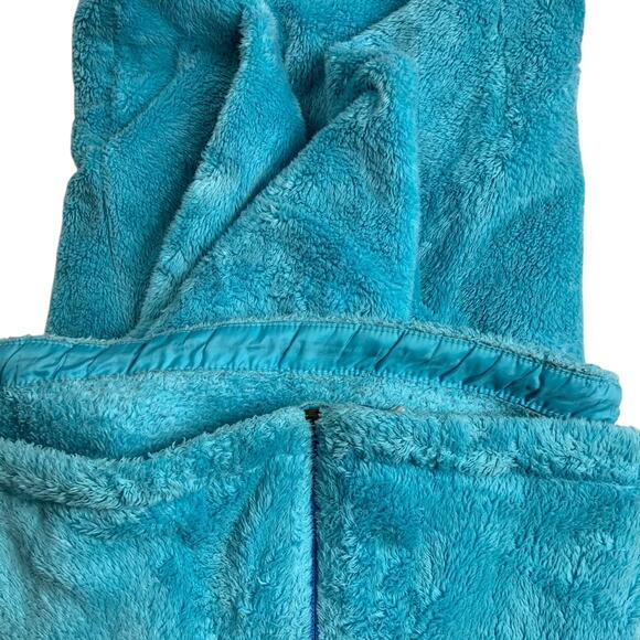 The North Face Womens XL Turquoise Blue Full Zip Fleece Full Zip Jacket - Picture 13 of 13